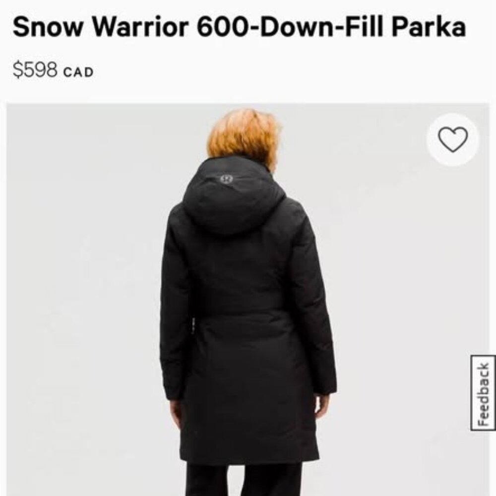Snow Warrior 600-down-fill Parka